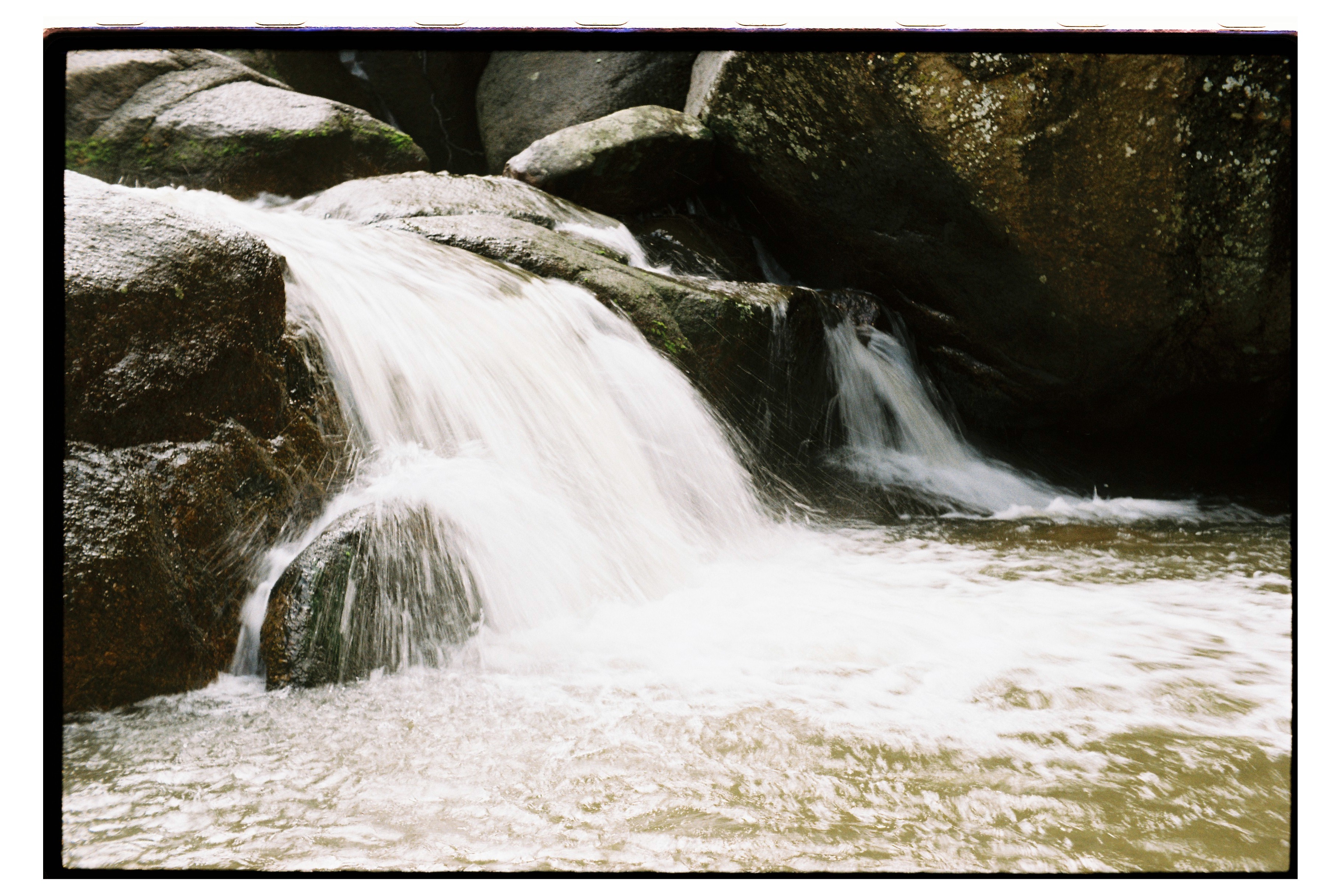 Small waterfall in Krantzkloof Nature Reserve, KZN, South Africa